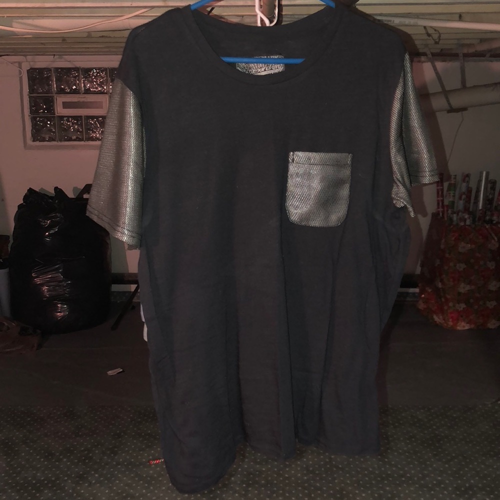 Brooklyn Cloth Mfg co. Black short sleeve shirt